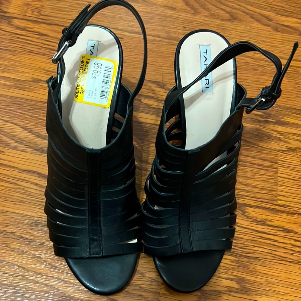 Tahari block heel sandals. Brand new. Size 8.5